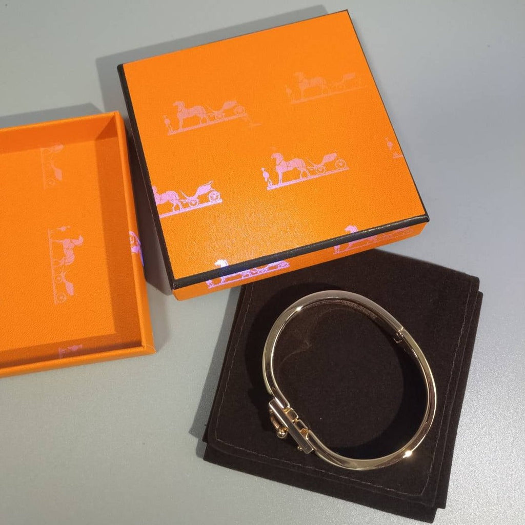 Hermes H Rouge Bracelet