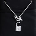 Hermes Kelly Pendant Silver