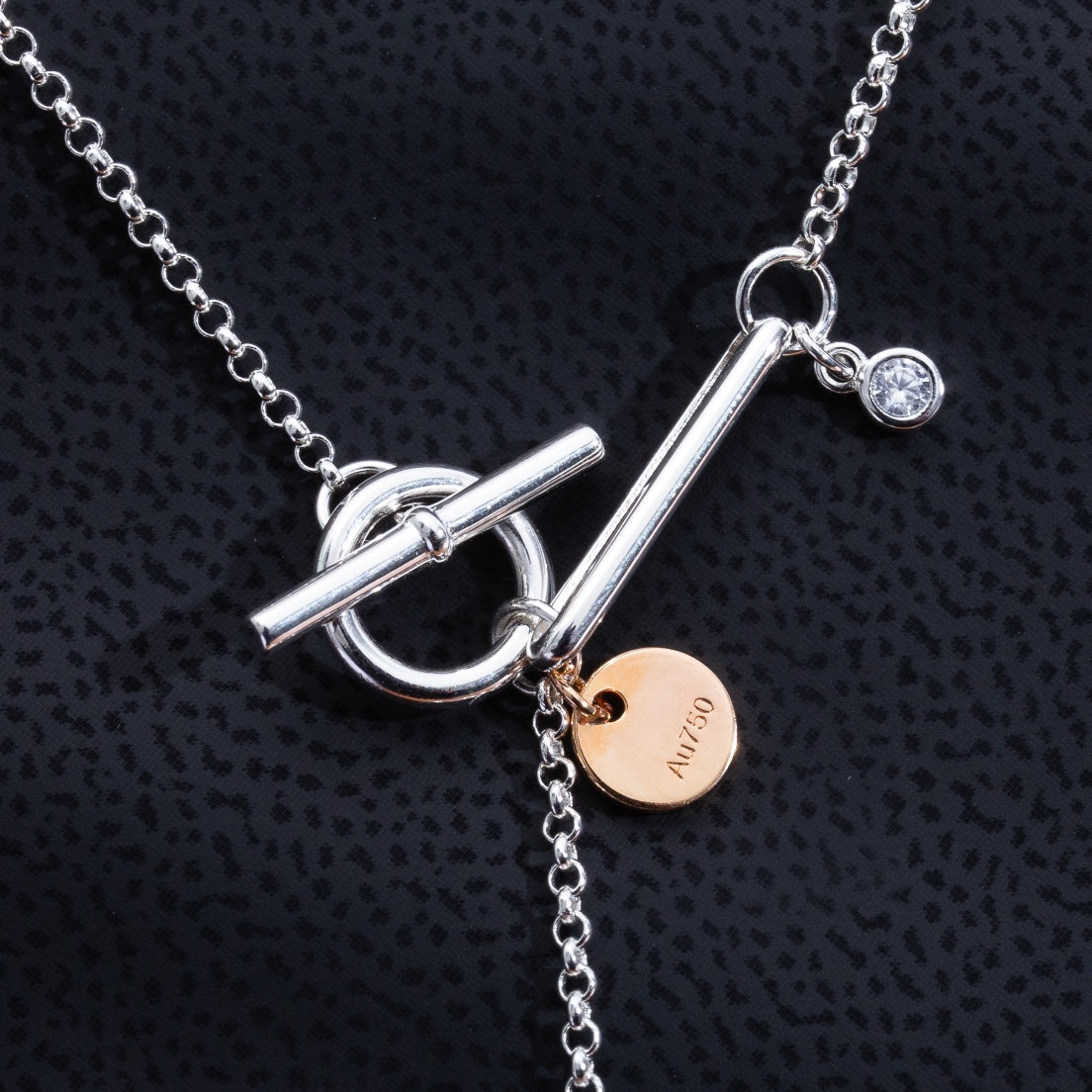 Hermes Ex-Libris Pendant Silver