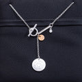 Hermes Ex-Libris Pendant Silver
