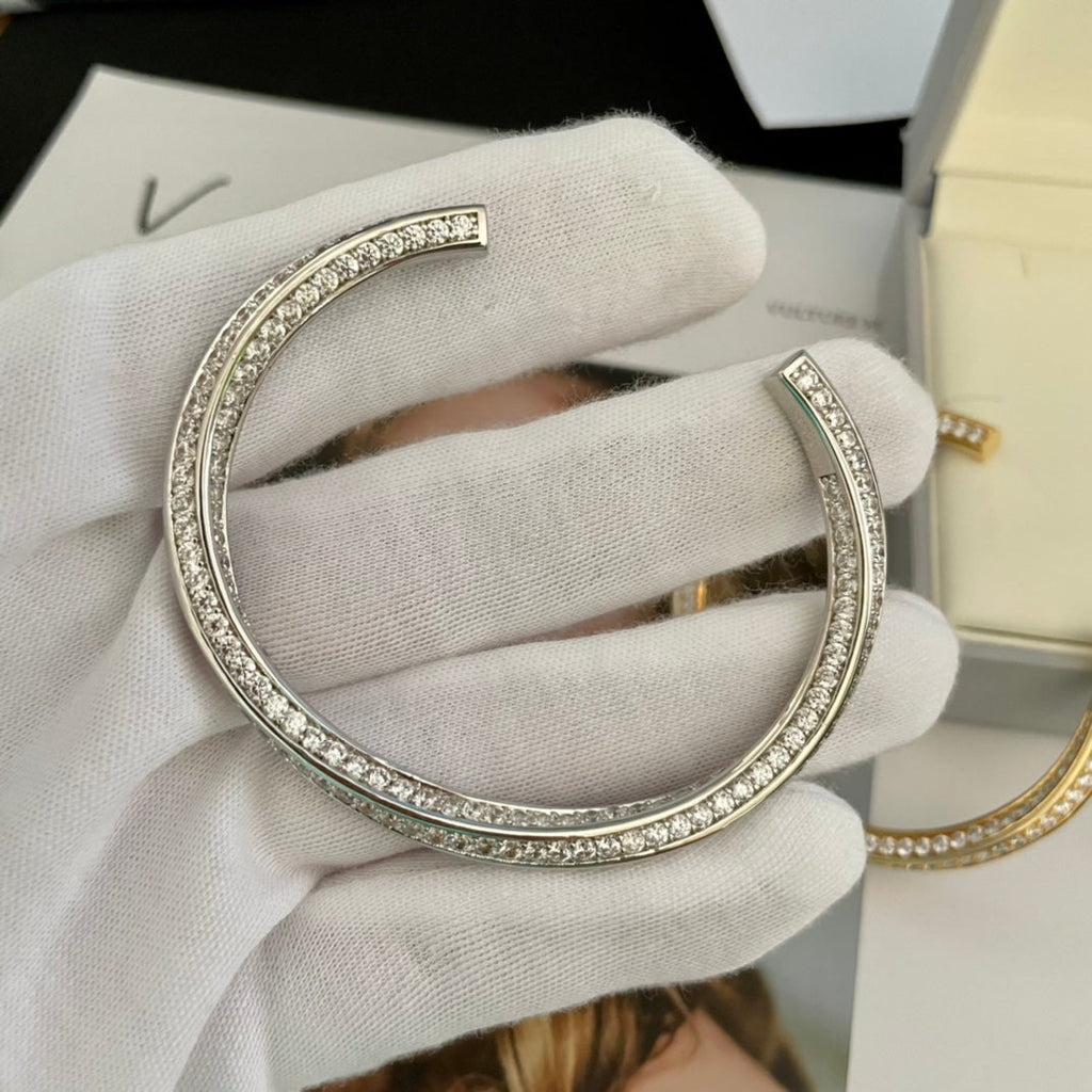 Chopard Edwige Twisted Cubic Zirconia Bracelet