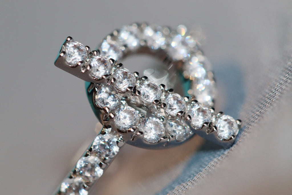 Hermes Echappee Silver Cubic Zirconia Ring