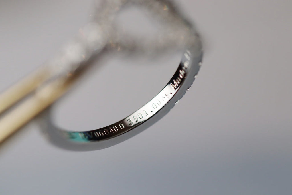Hermes Echappee Silver Cubic Zirconia Ring