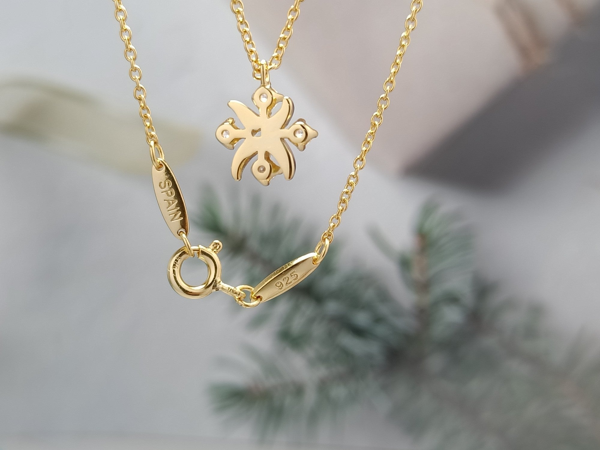 Tiffany Pinwheel Necklace Cubic Zirconia