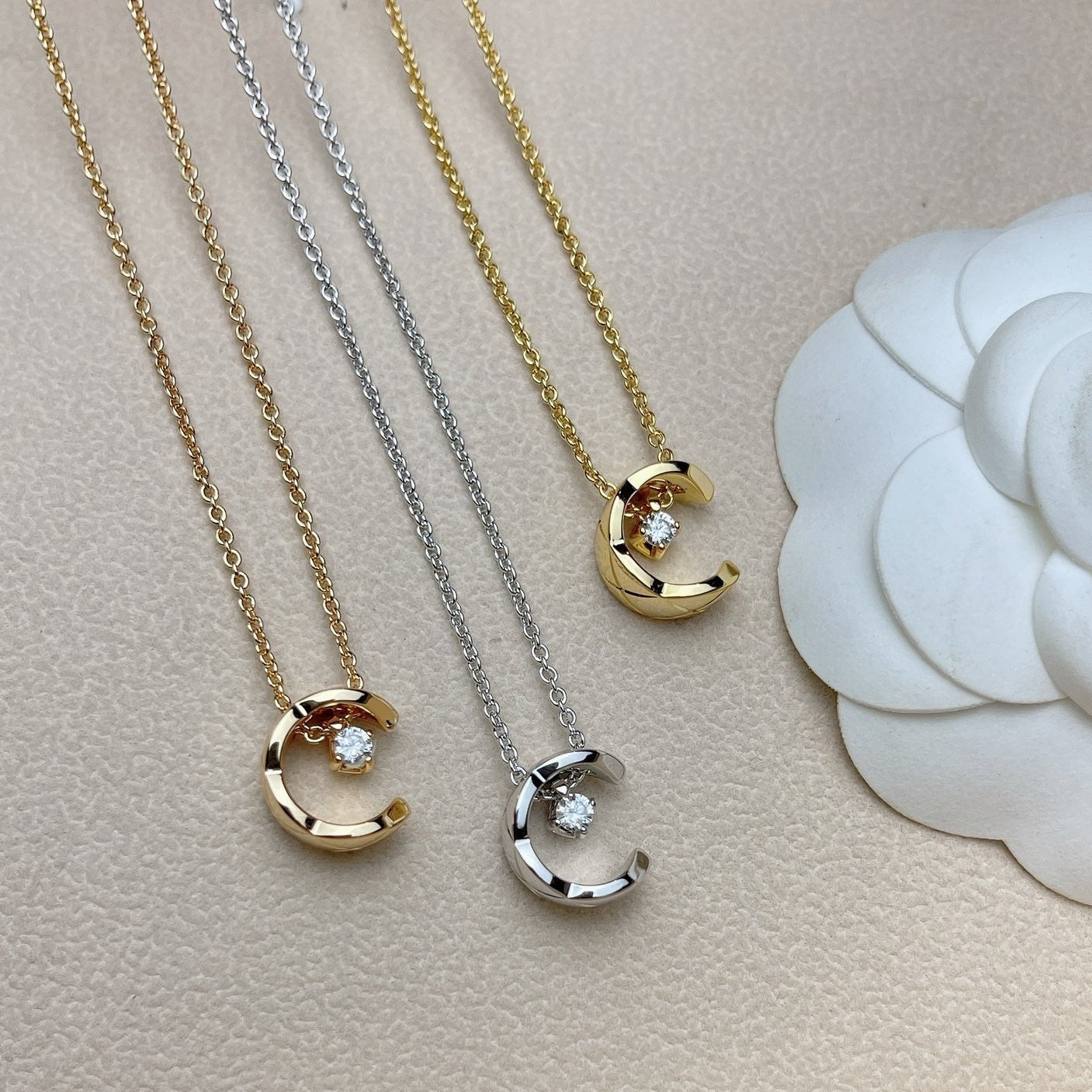 Chanel Crush Cubic Zirconia Necklace