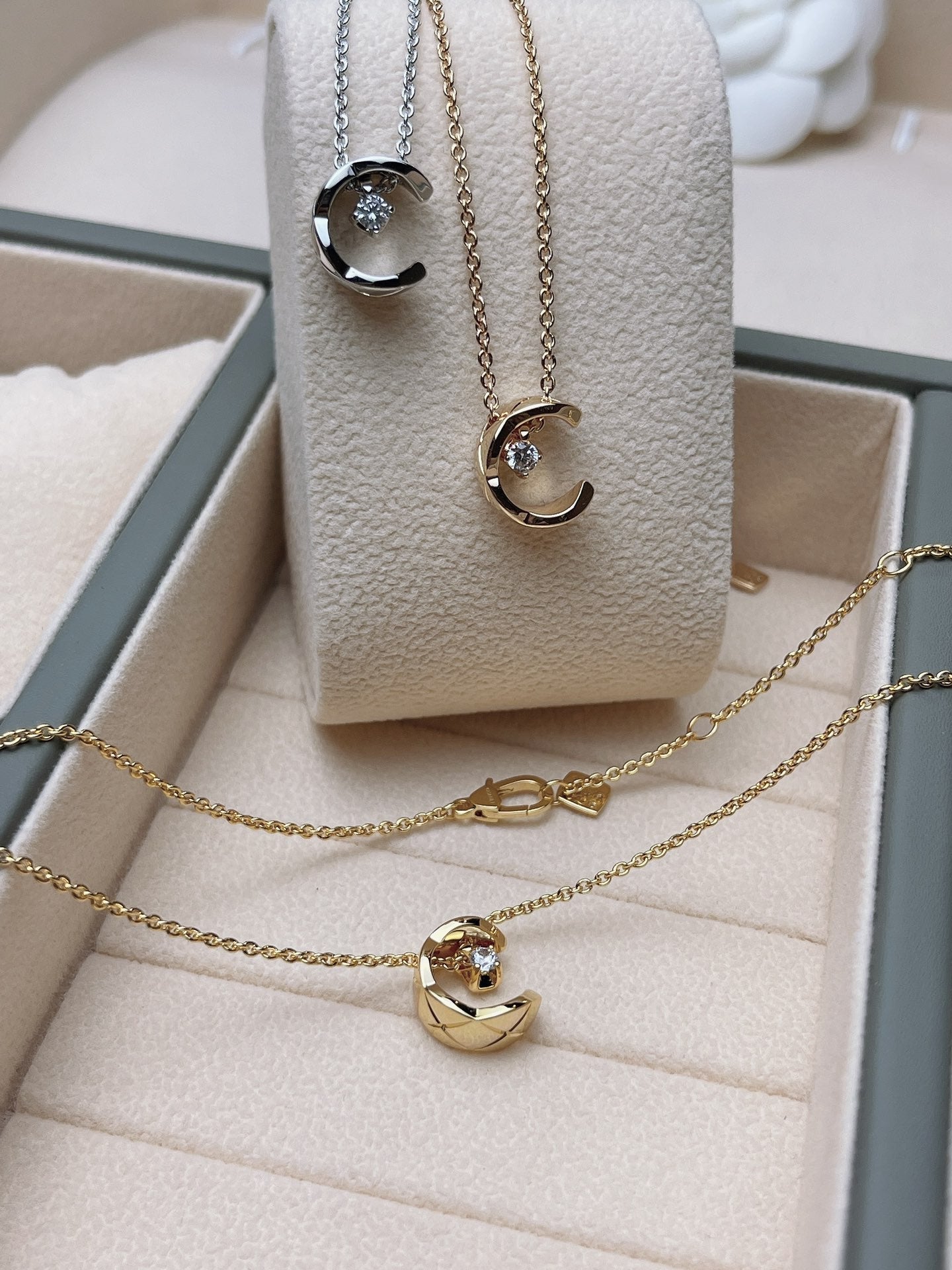 Chanel Crush Cubic Zirconia Necklace