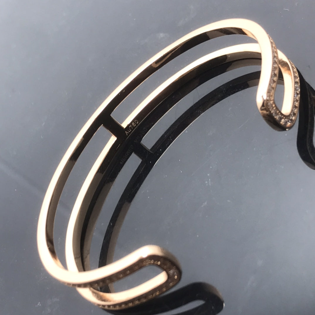 Hermes Ever Chaine Cubic Zirconia