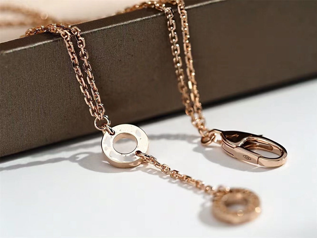 Bvlgari Dream Bracelet Pink Gold Cubic Zirconia