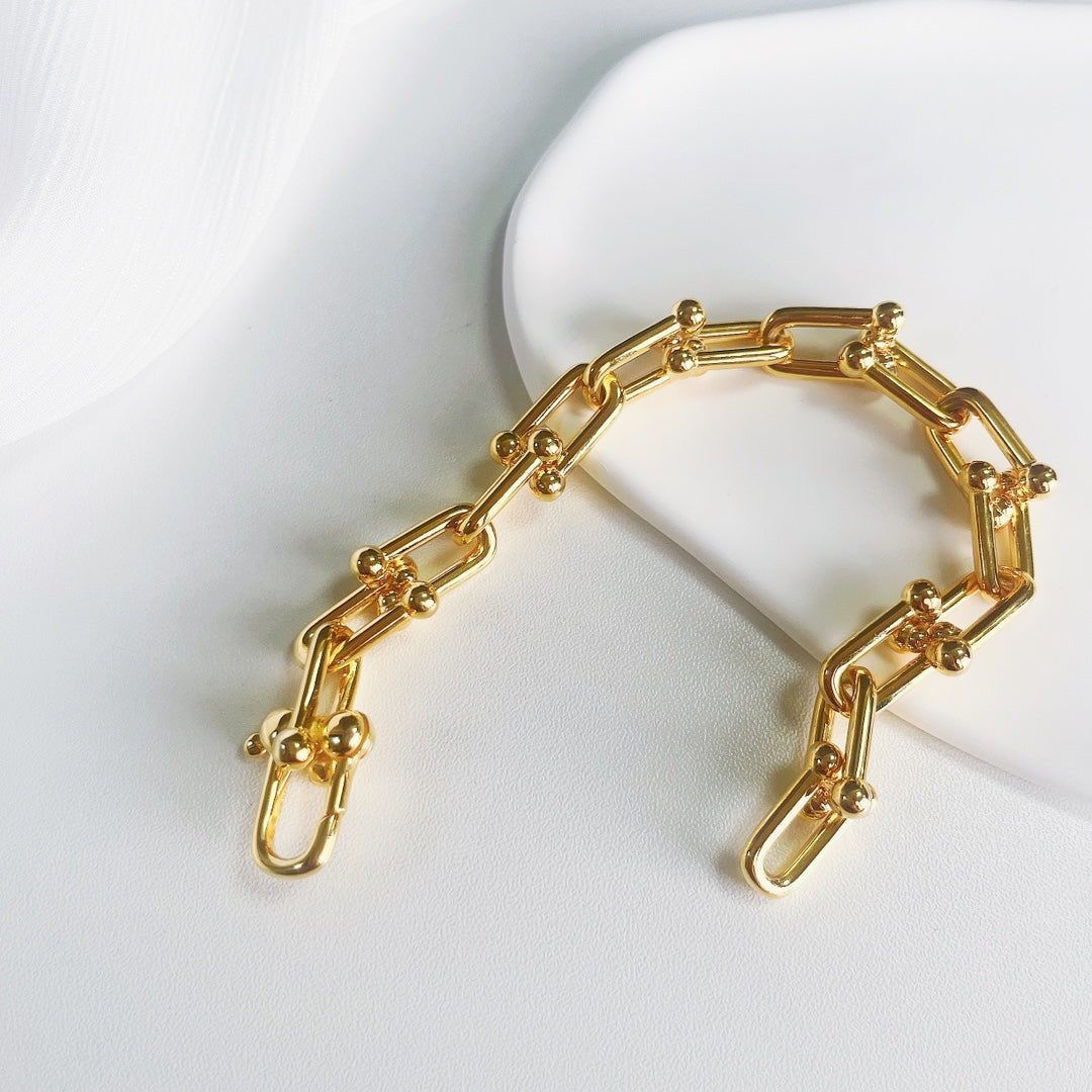 Tiffany Hardwear Gold Bracelet