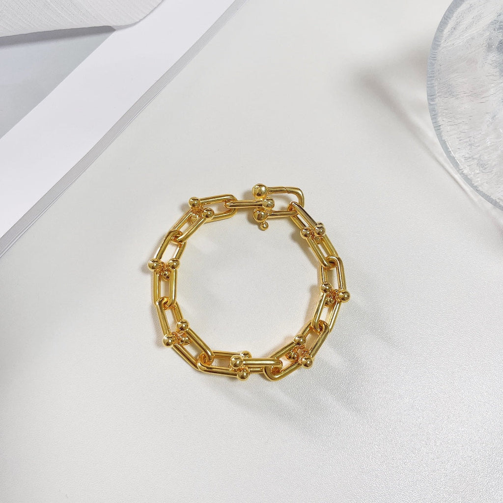 Tiffany Hardwear Gold Bracelet