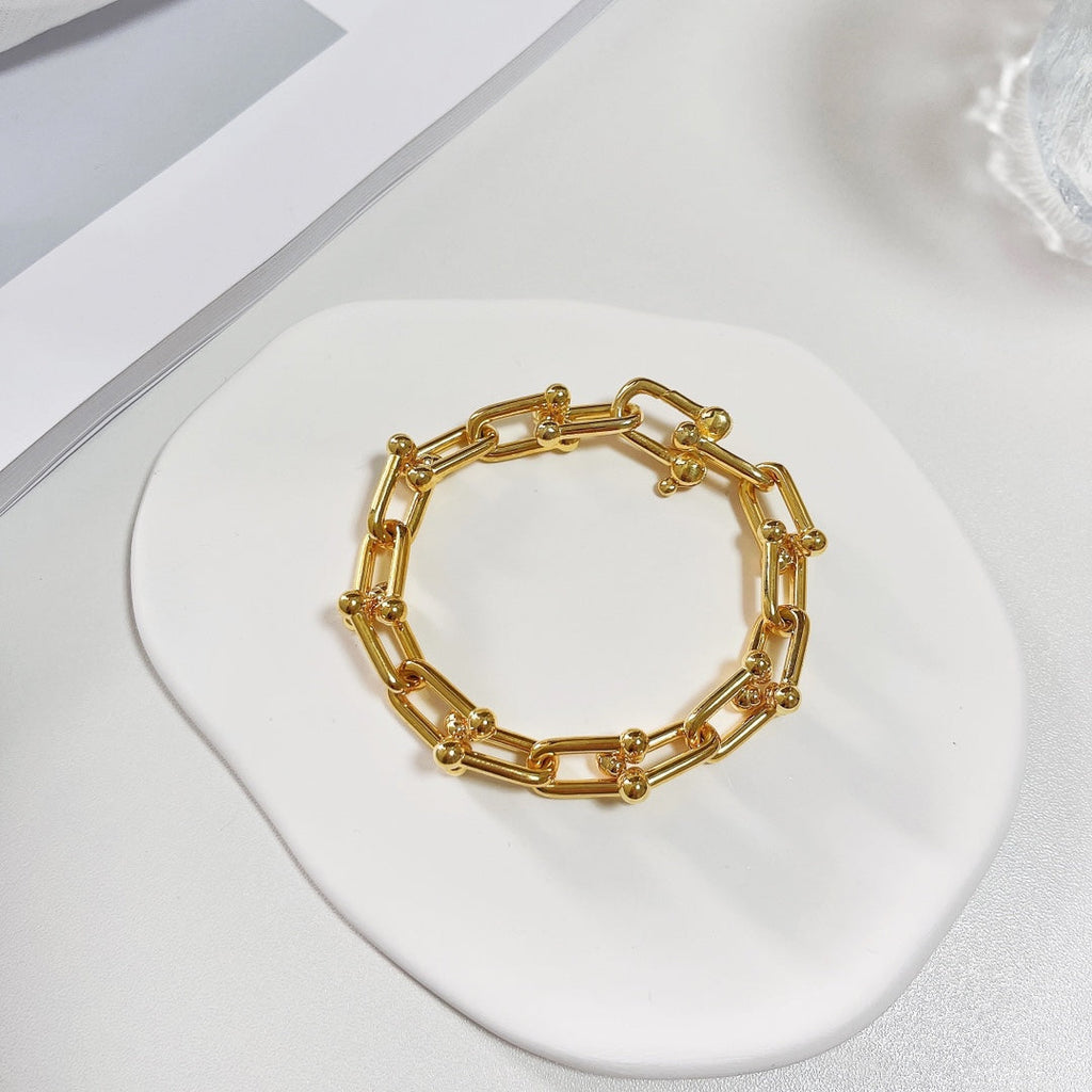Tiffany Hardwear Gold Bracelet