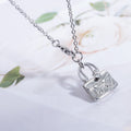 Hermes Amulette Pendant Silver Necklace