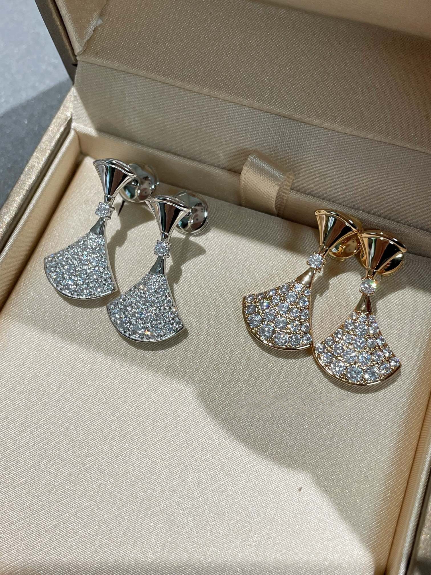 Bvlgari Dream Earrings Cubic Zirconia