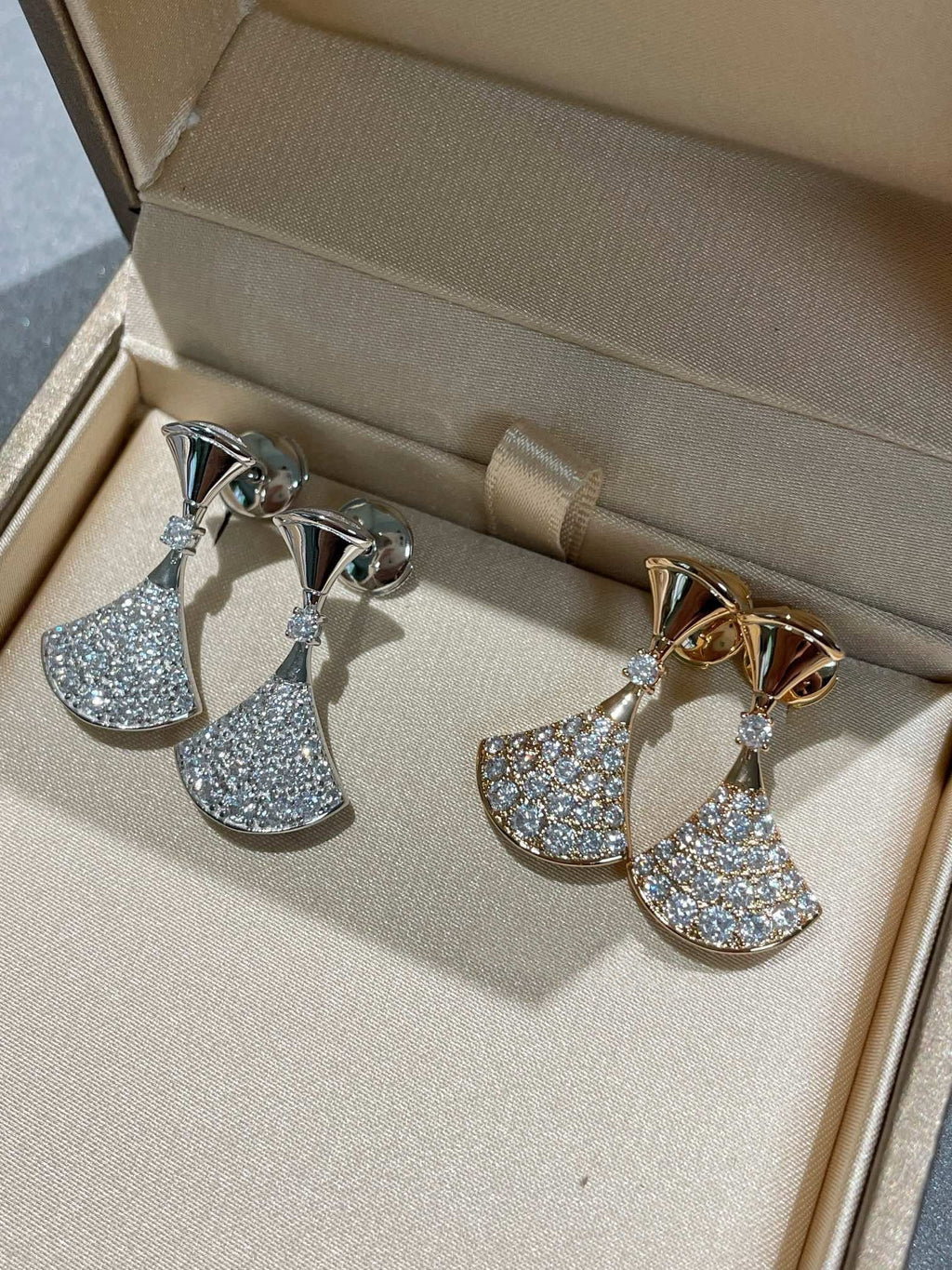 Bvlgari Dream Earrings Cubic Zirconia