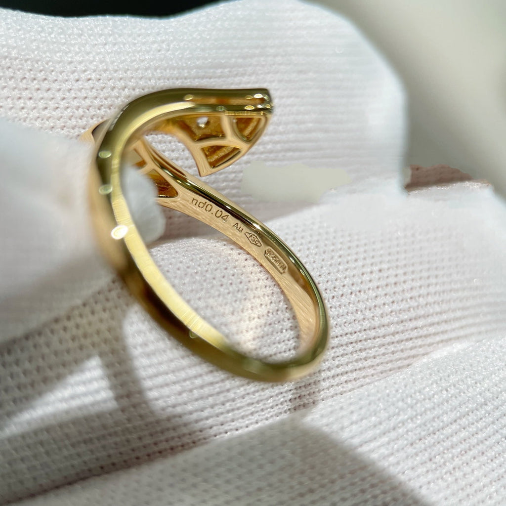 Bvlgari Dream Ring Pink Gold Cubic Zirconia