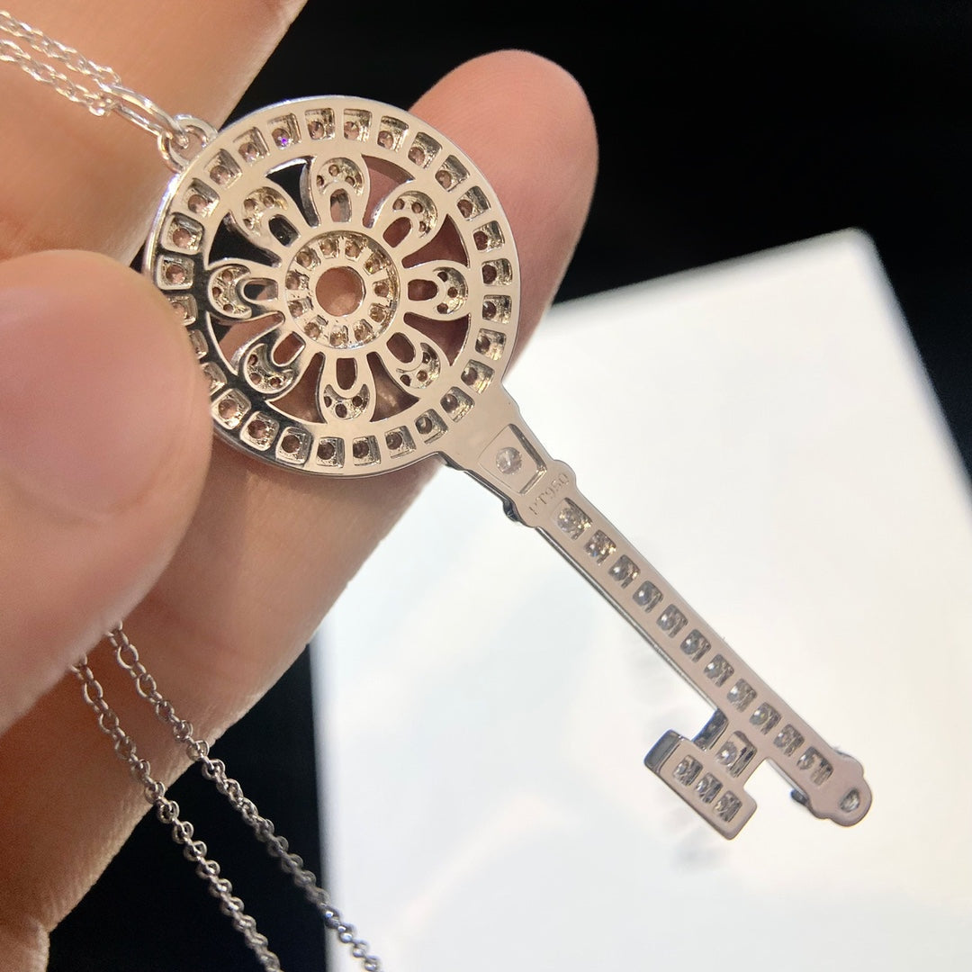 Tiffany Petal Key Pendant
