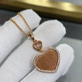 Chopard Happy Heart Gold Cubic Zirconia Necklace