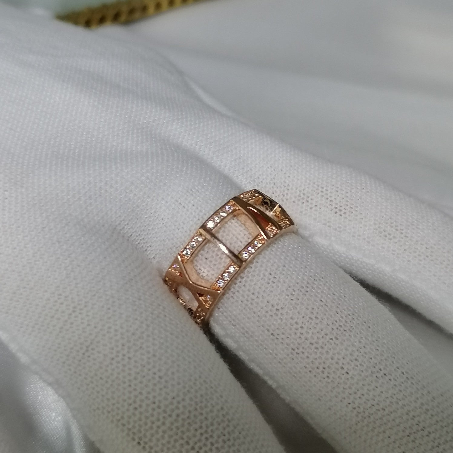 Tiffany Atlas Large Open Cubic Zirconia Ring