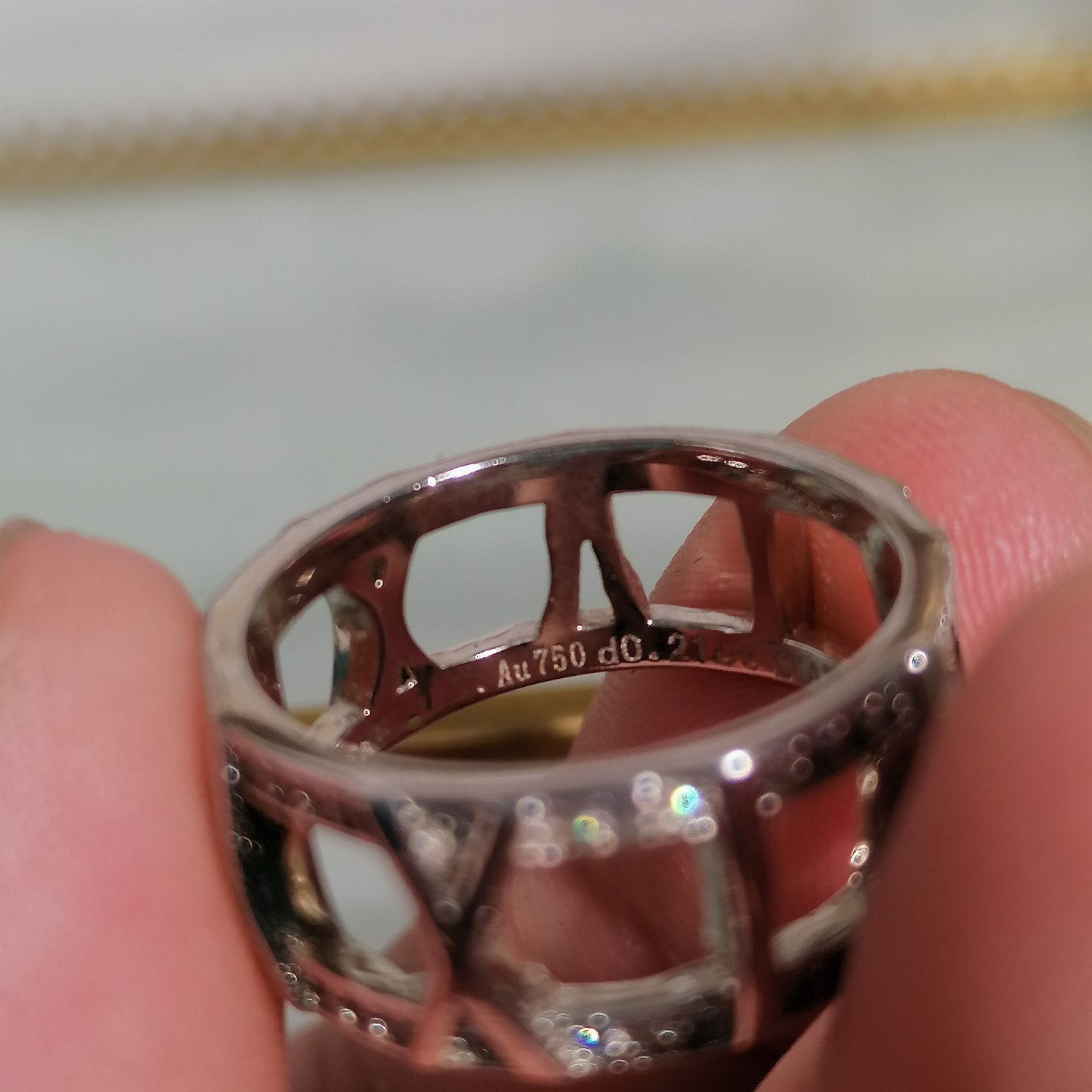 Tiffany Atlas Large Open Cubic Zirconia Ring