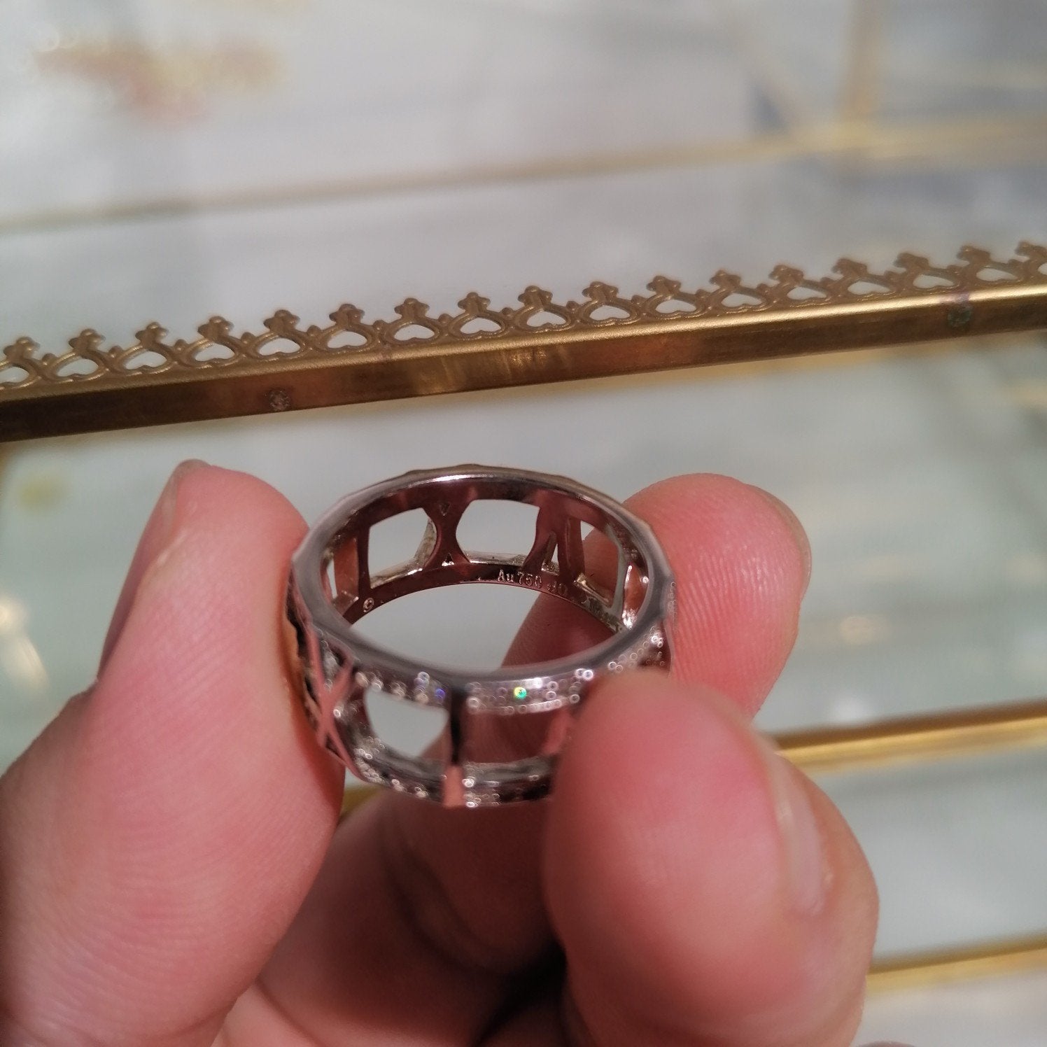 Tiffany Atlas Large Open Cubic Zirconia Ring