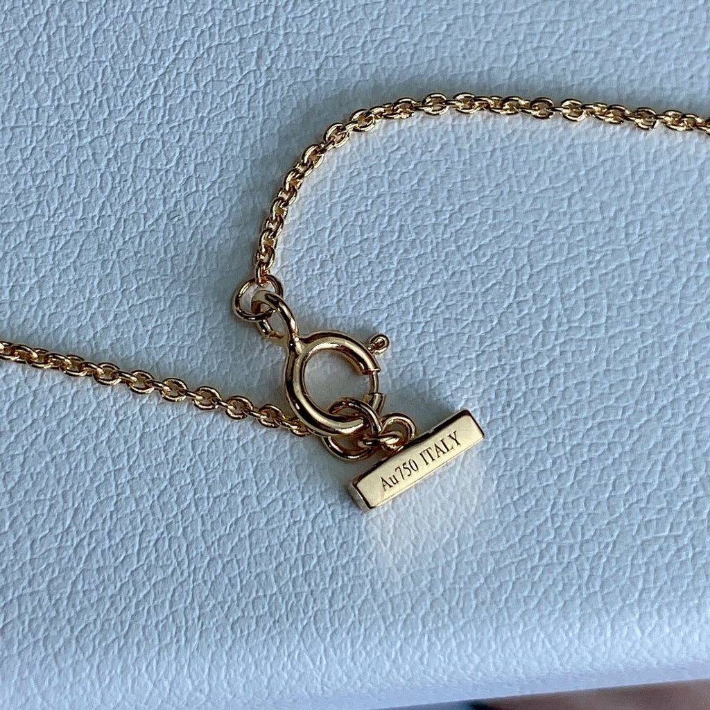 Tiffany T Diamond Circle Pendant Necklace