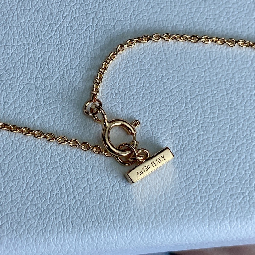 Tiffany T Diamond Circle Pendant Necklace