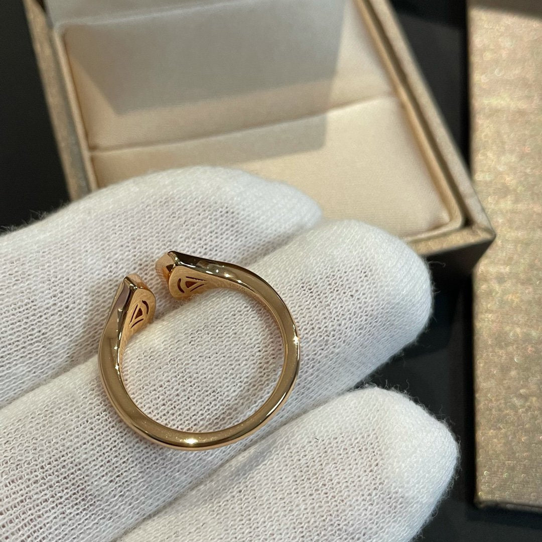 Bvlgari Dream MOP Cubic Zirconia Open Ring