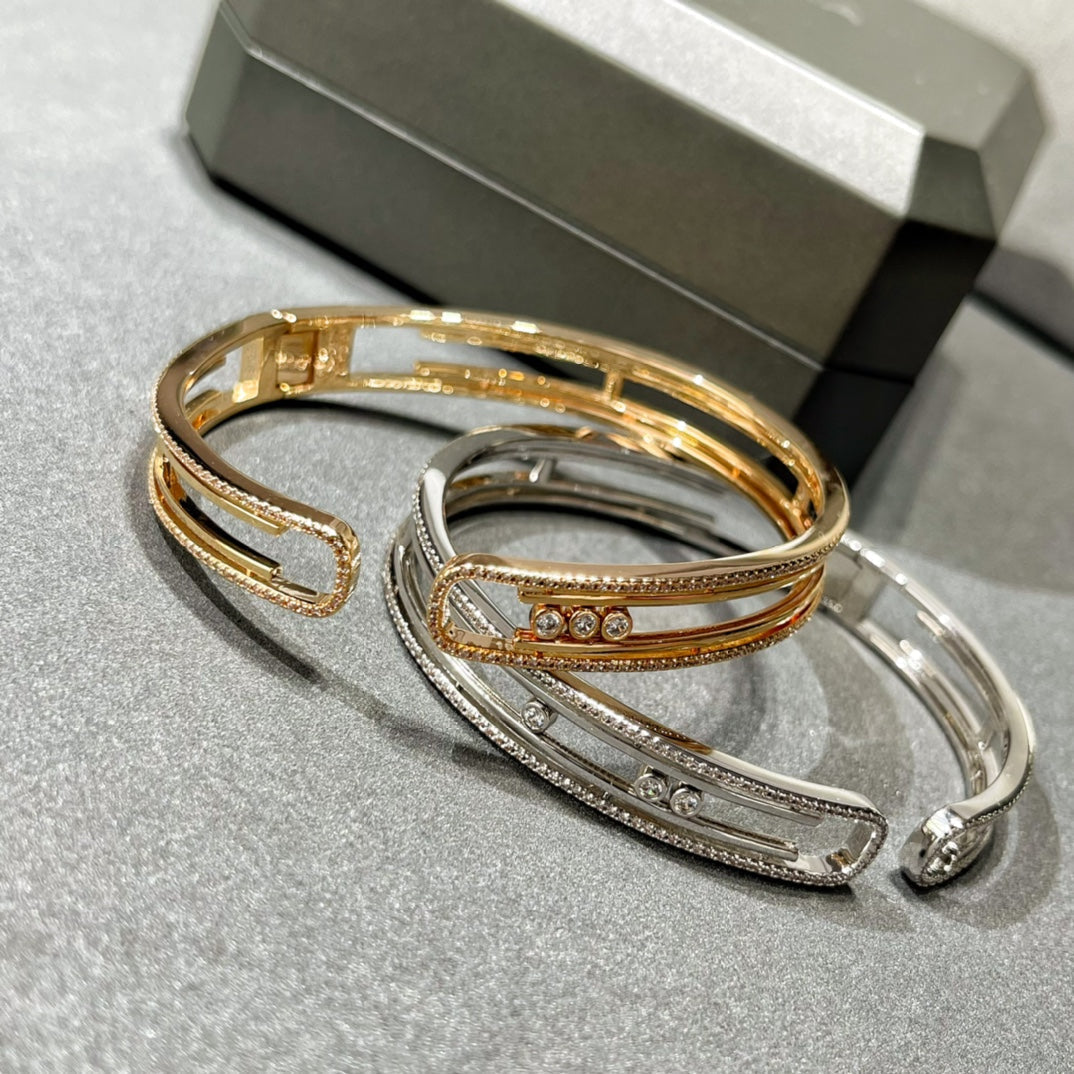 Messika Move 10th Paved Cubic Zirconia Bracelet