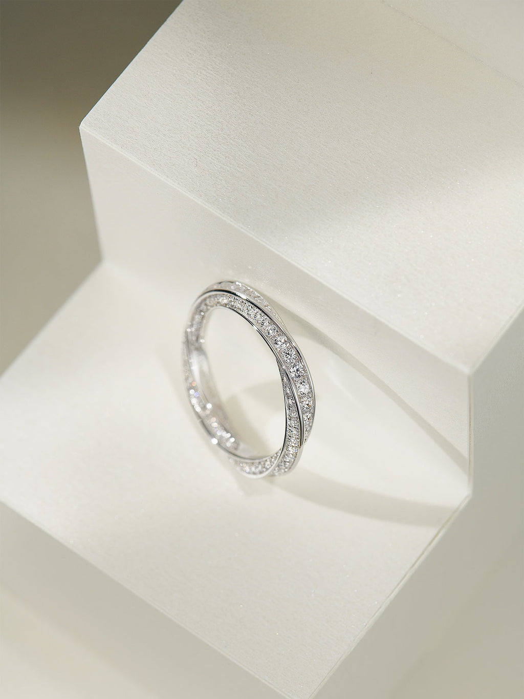 Tiffany Spiral Cubic Zirconia Ring