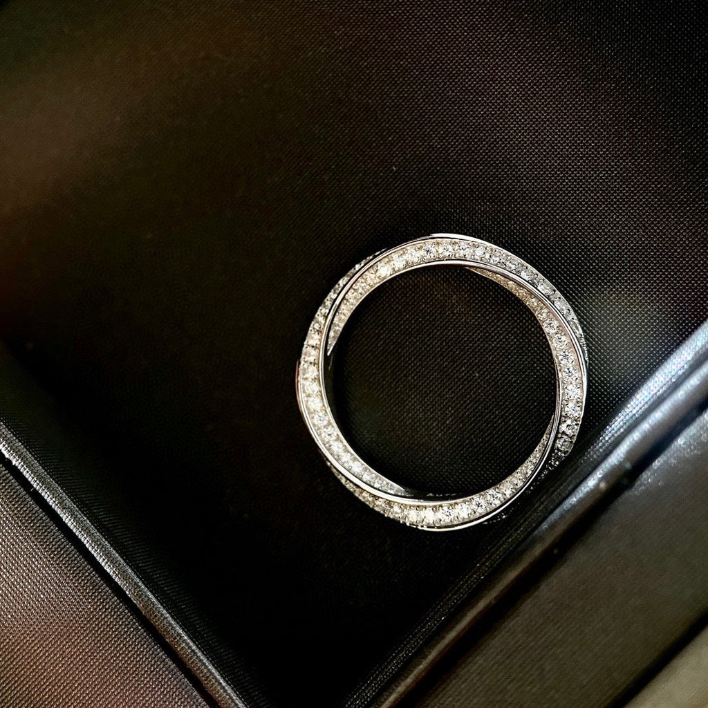 Tiffany Spiral Cubic Zirconia Ring
