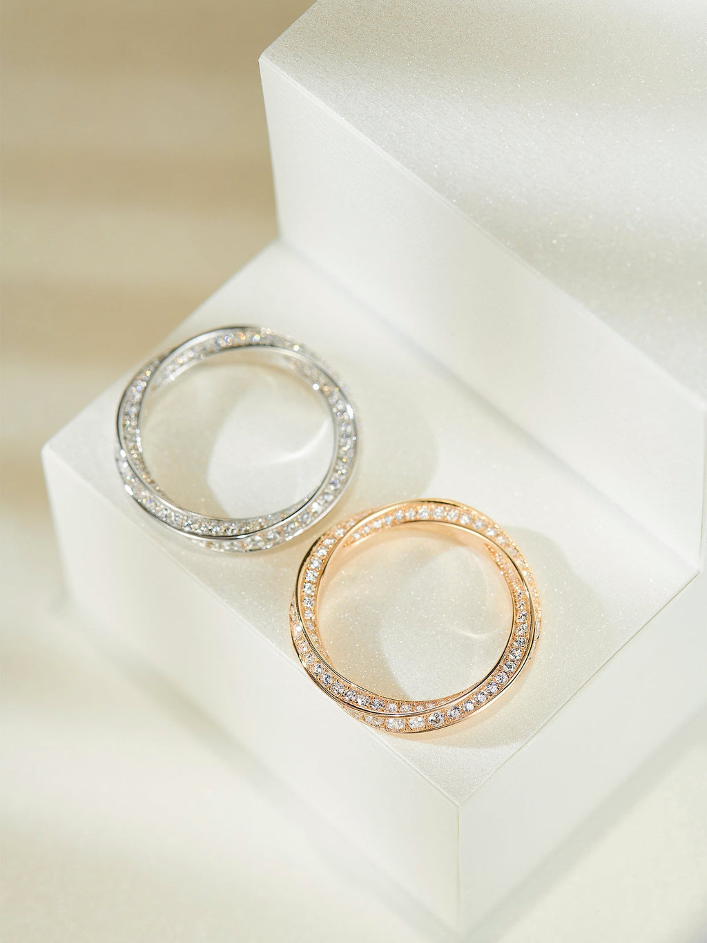 Tiffany Spiral Cubic Zirconia Ring