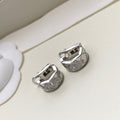 Chanel Crush Cubic Zirconia Silver Earrings