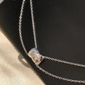 Chanel Crush Silver Cubic Zirconia Necklace