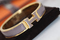 Hermes H Bracelet 12MM Brown