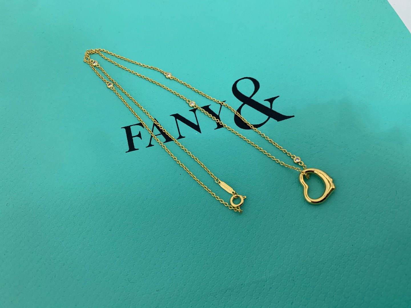 Tiffany Heart Necklace Pendant Sterling