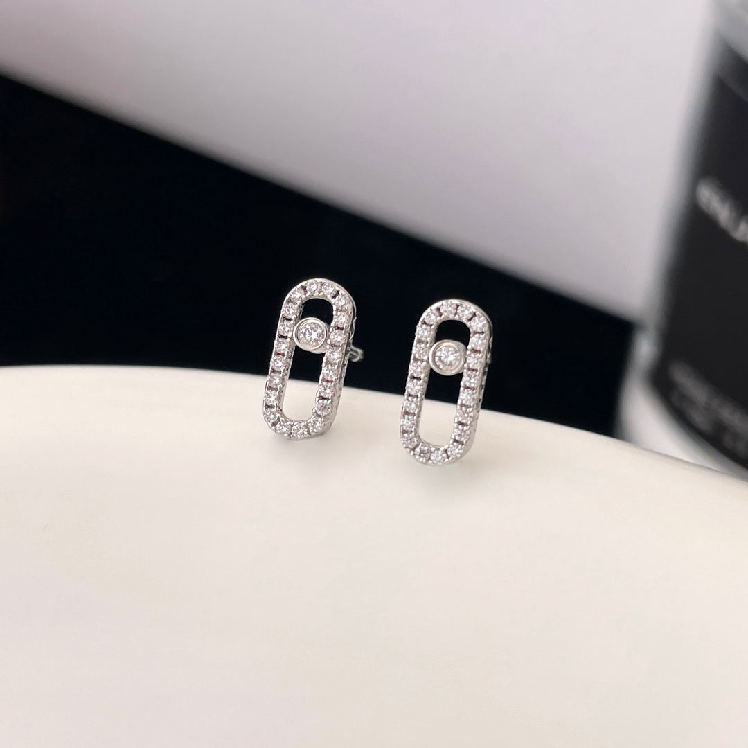 Chaumet Move Uno Cubic Zirconia Small Earrings