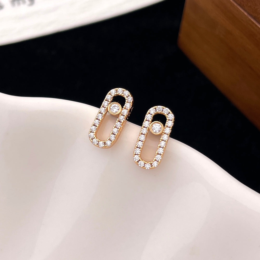 Chaumet Move Uno Cubic Zirconia Small Earrings