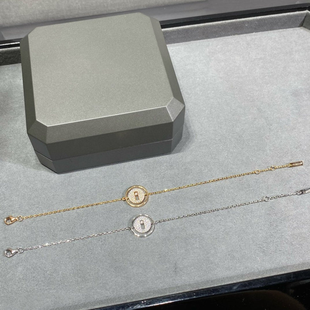Messika Lucky Move Cubic Zirconia Paved Bracelet