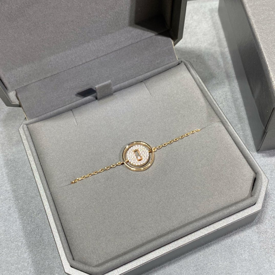 Messika Lucky Move Cubic Zirconia Paved Bracelet