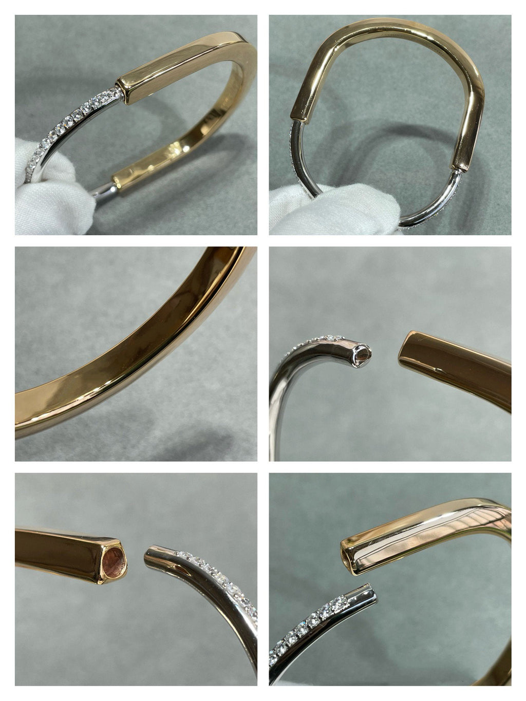 Tiffany Lock Bracelet Cubic Zirconia