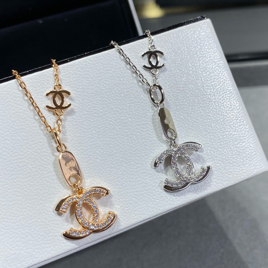 Chanel Cubic Zirconia Necklace