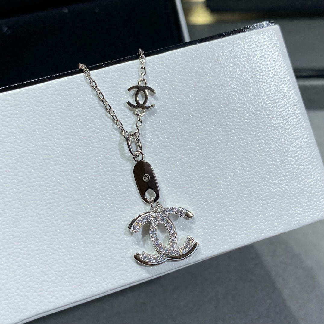 Chanel Cubic Zirconia Necklace
