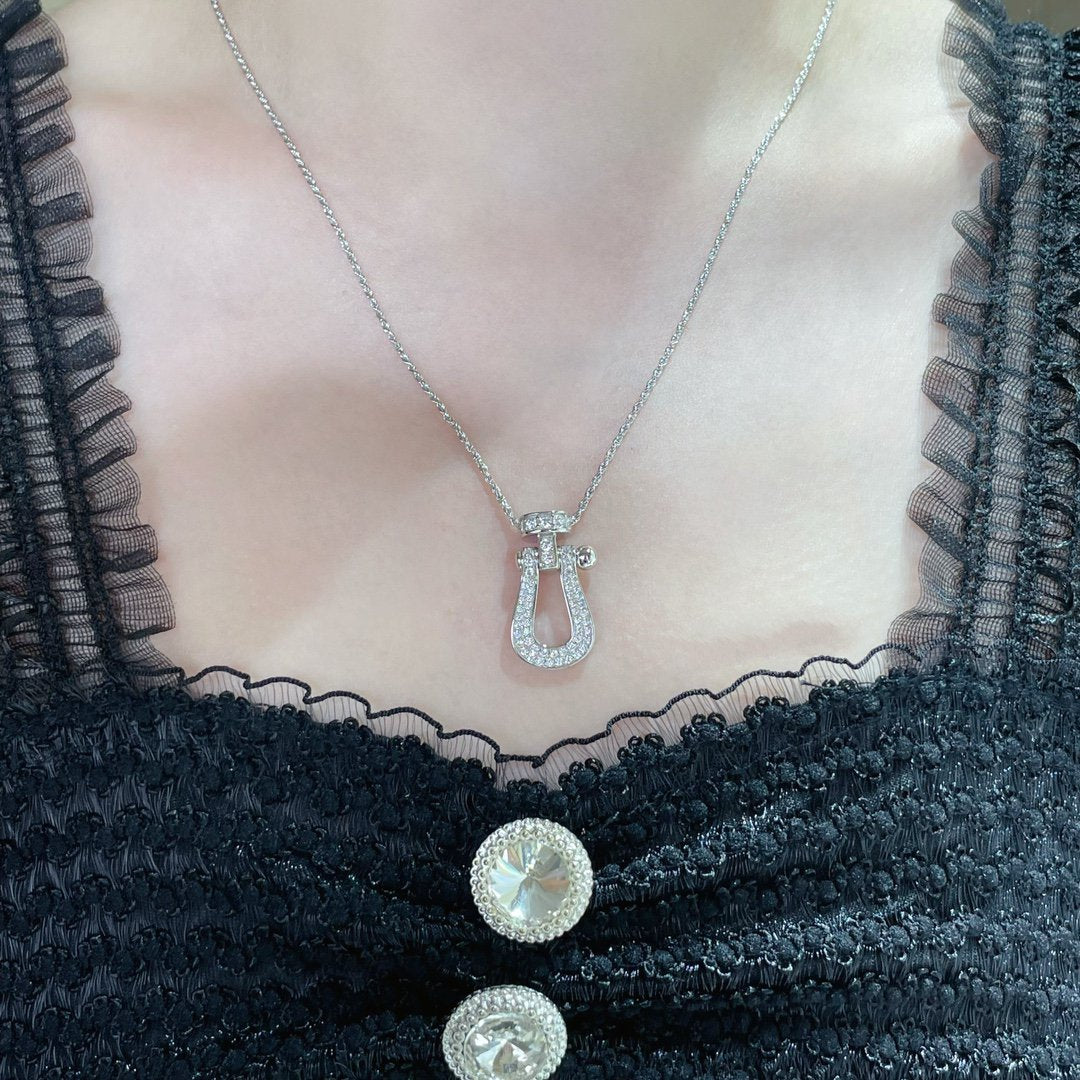 Dior Force 10 Large Model Cubic Zirconia Neckalce