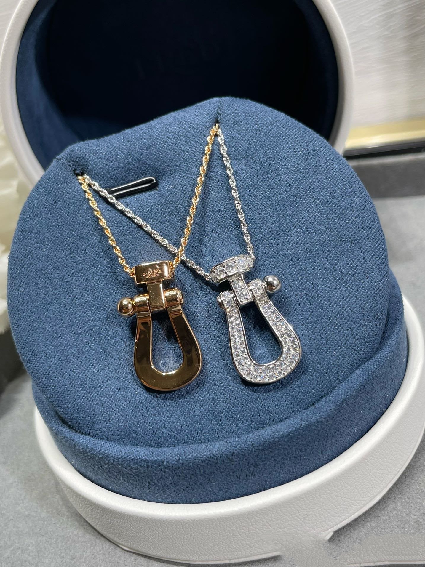 Dior Force 10 Large Model Cubic Zirconia Neckalce