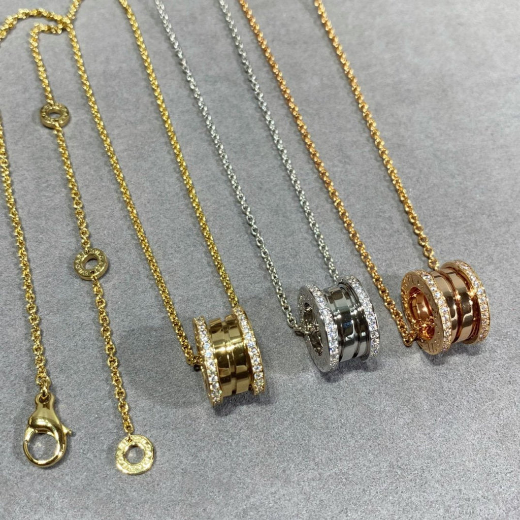 Bvlgari Zero 1 Cubic Zirconia Necklace