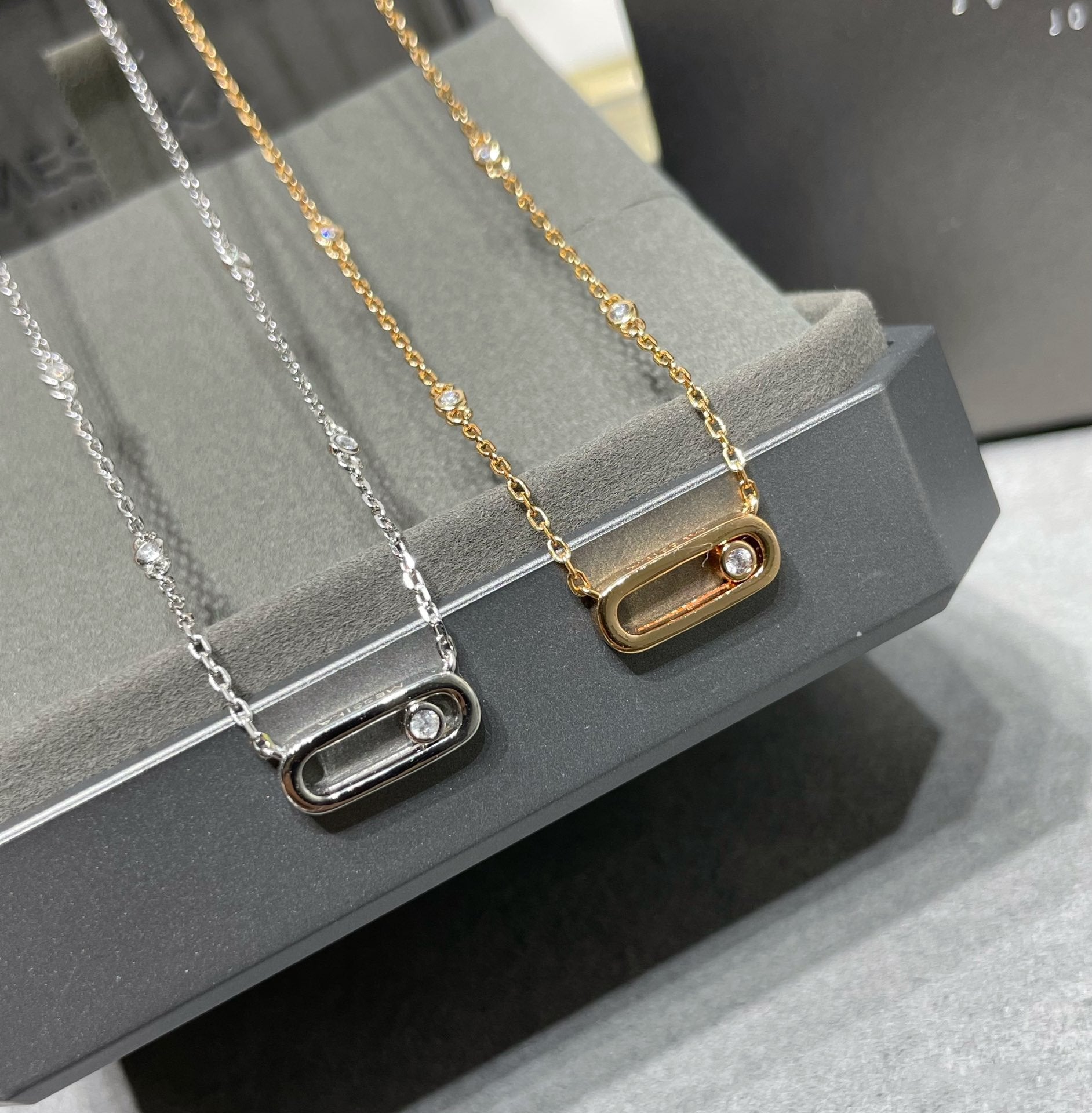 Messika Move Uno Cubic Zirconia Necklace
