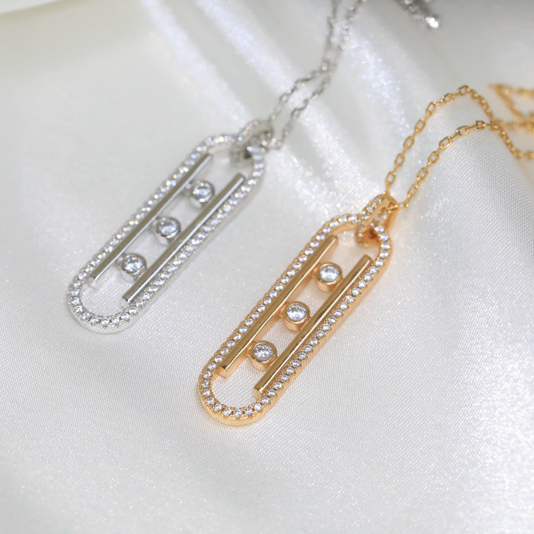 Messika Move 10th Cubic Zirconia Necklace