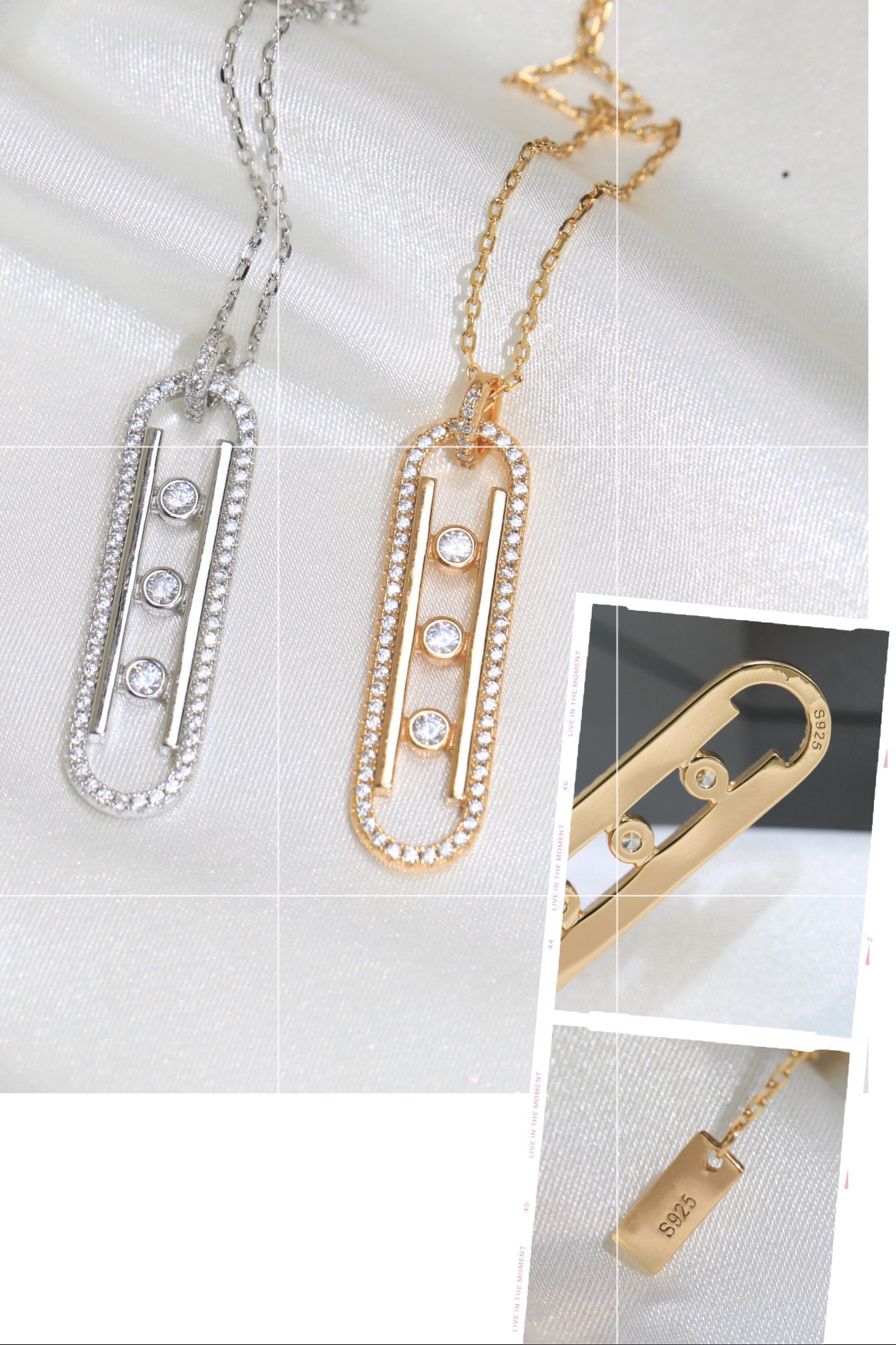 Messika Move 10th Cubic Zirconia Necklace