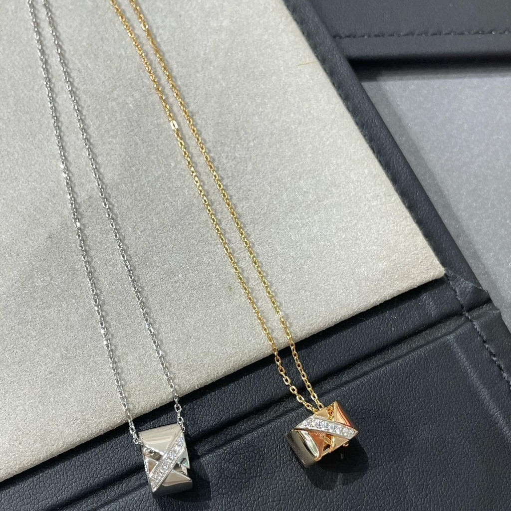 Chaumet Liens Evidence Cubic Zirconia Necklace