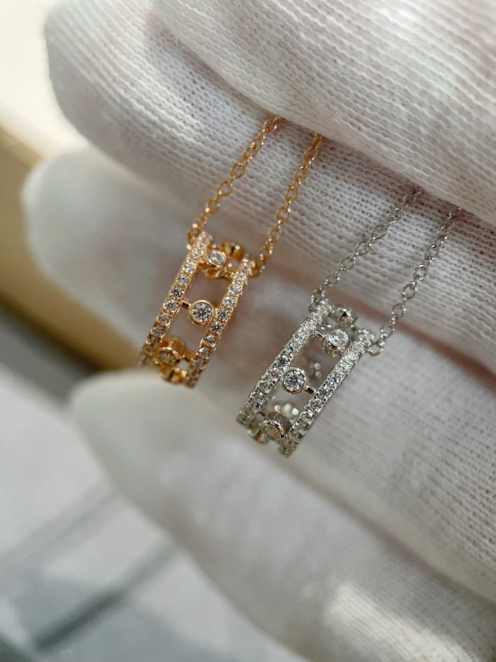 Chaumet Dewdrop Cubic Zirconia Necklace